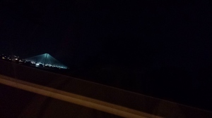 A Glimpse of the Ronald Reagan Bridge at St. Louis