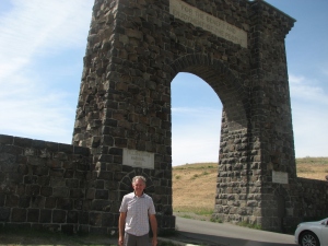 The Roosevelt Gate to Yellowstone Park